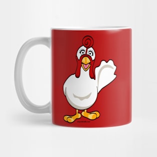 Giblet the STOP Chicken Mug